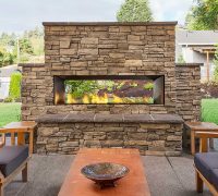 Outdoor Fireplace